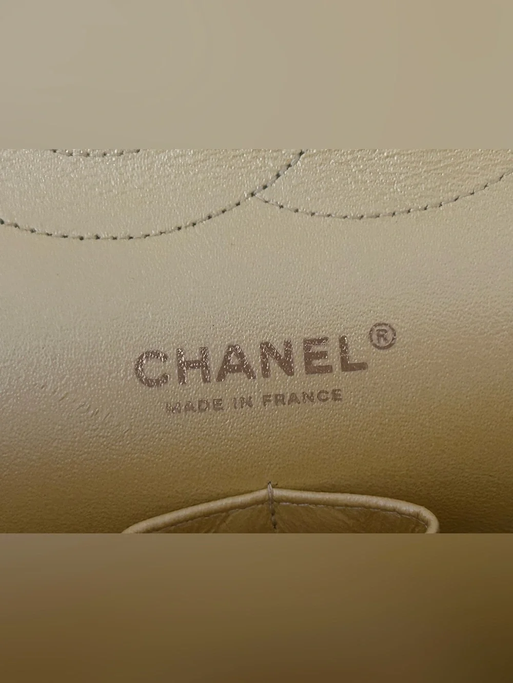 CHANEL 19S Jumbo Double Flap Quilted Caviar Handbag Iridescent Yellow / LGHW